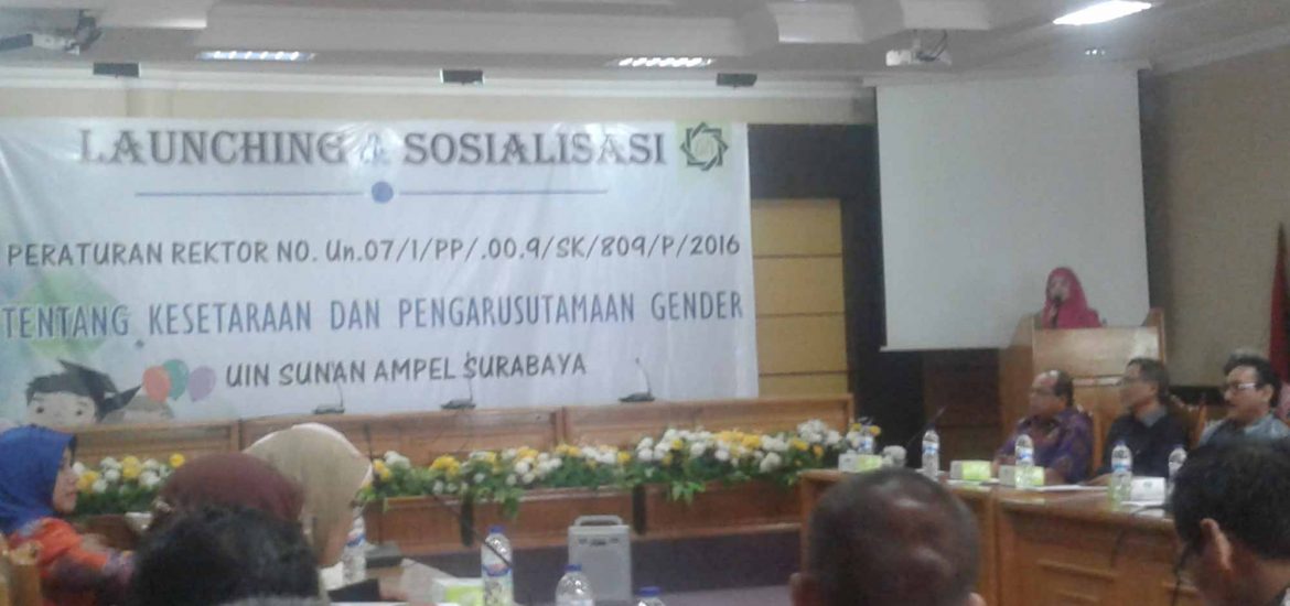 Revisi 23 Kali, Akhirnya Gender Policy UINSA Disosialisasikan