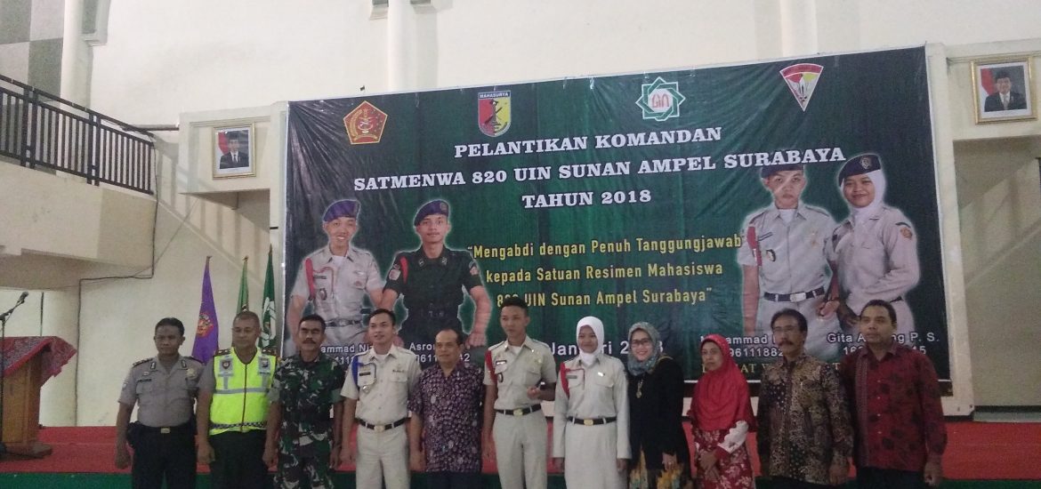 Komandan Satmenwa 820 UINSA Menjabat Dua Periode Berturut-turut